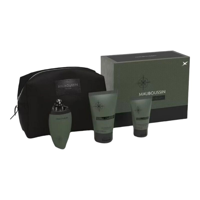 MAUBOUSSIN - Mauboussin Discovery Homme Set Edp 100ml + Sg 100m + As 50ml