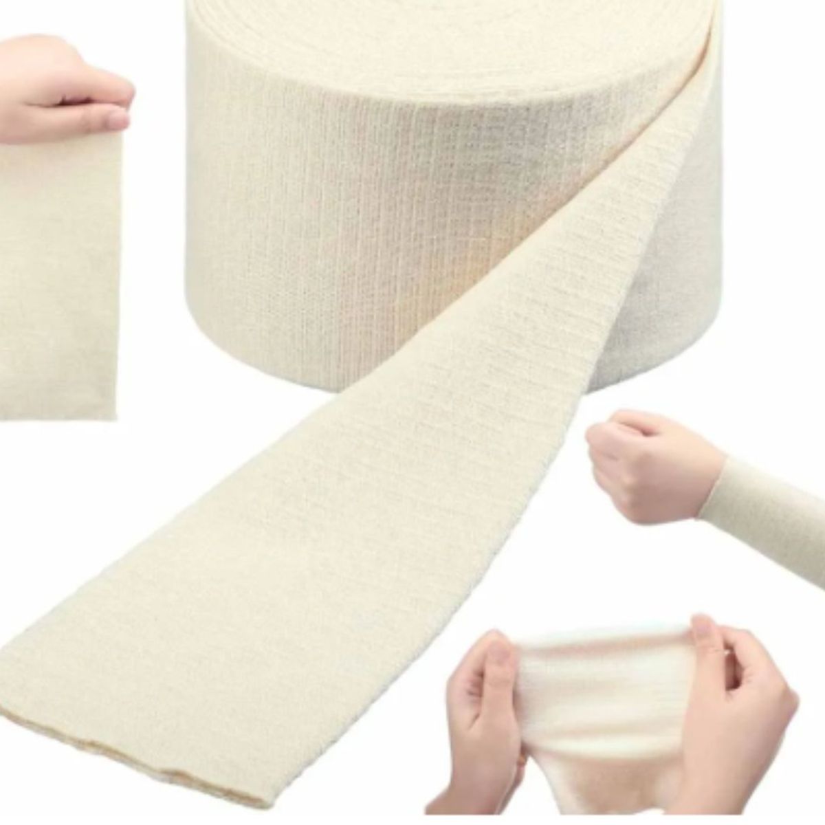 OEM - Rollo 10 Metros de Vendaje Tubular 7,5 cm de Ancho