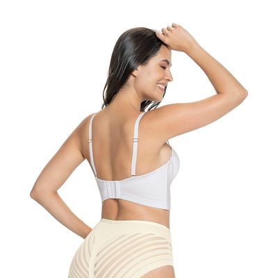 Imagen 2 del producto Sostén tipo bustier ideal como strapless 091060 Blanco