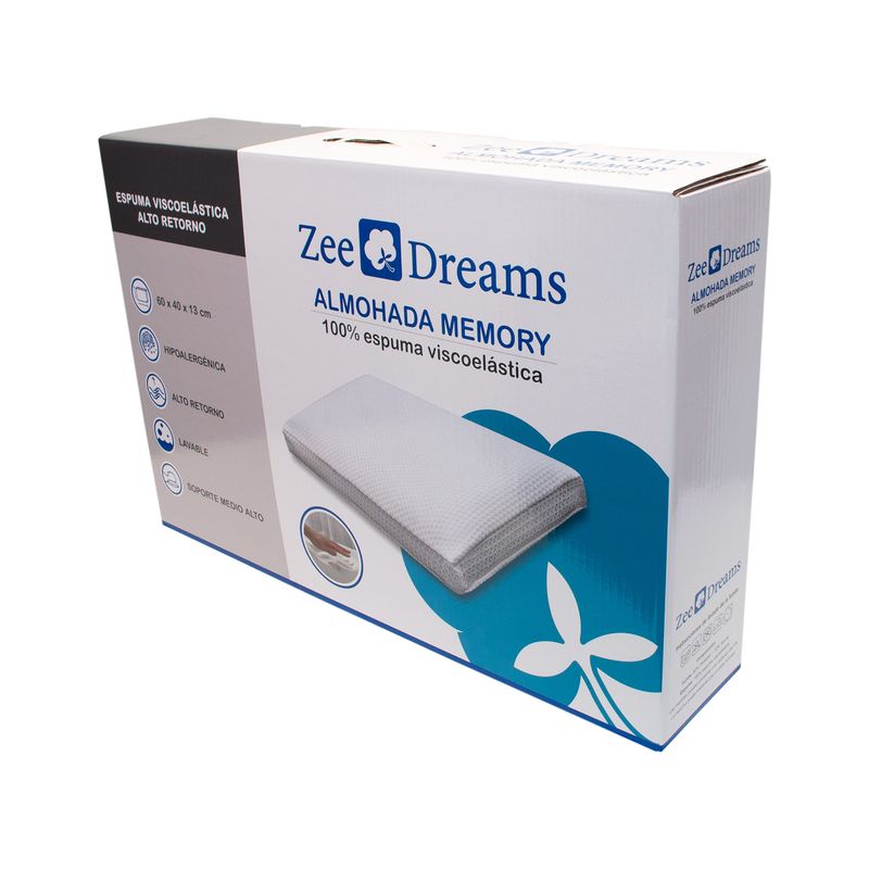 ZEE DREAMS - Almohada Memomy Viscoelastica Zee Dreams 60x40.