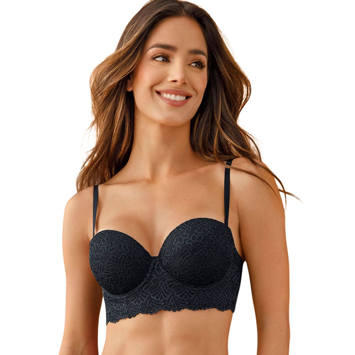 LEONISA - Sostén 71330 Realce Medio Negro