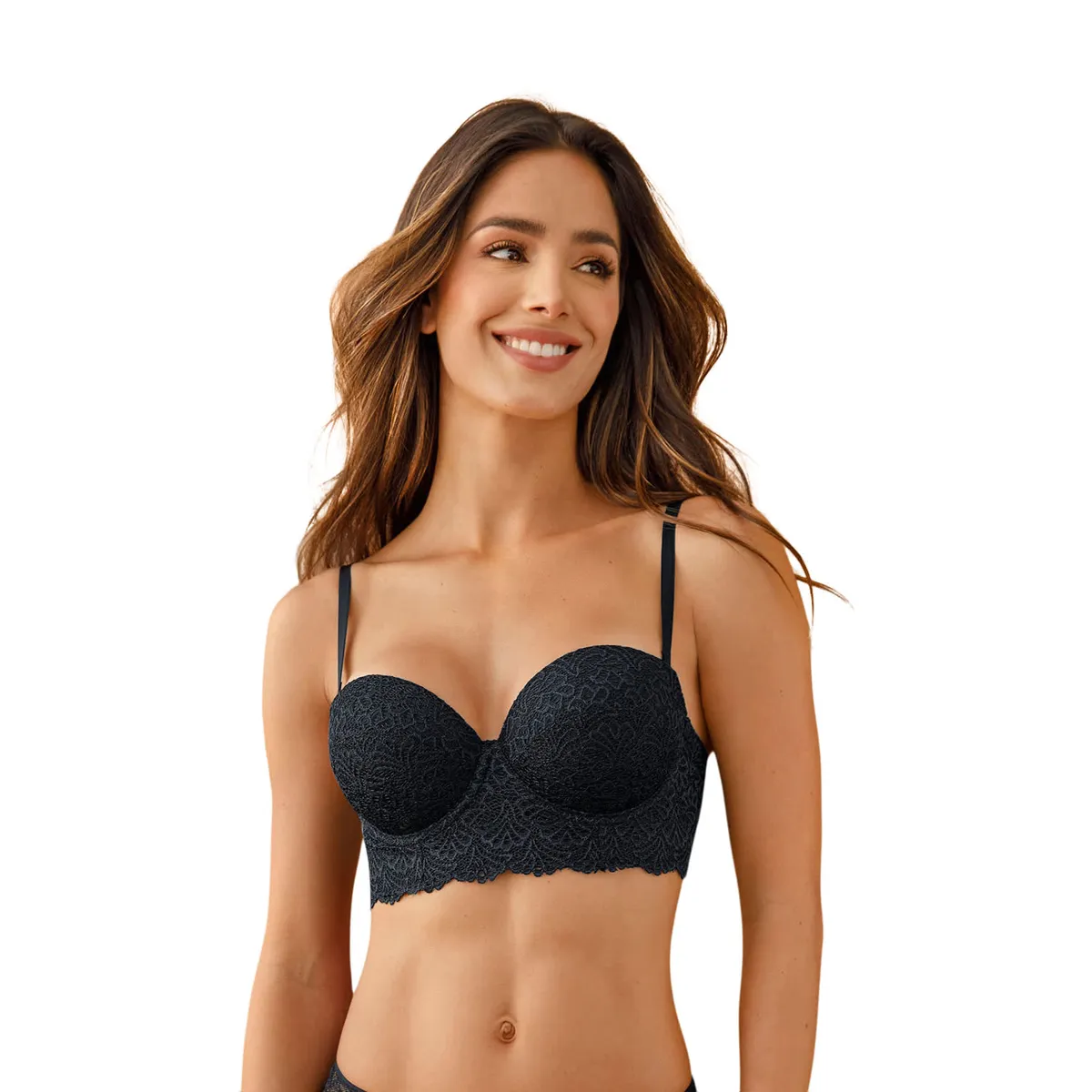 LEONISA - Sostén 71330 Realce Medio Negro