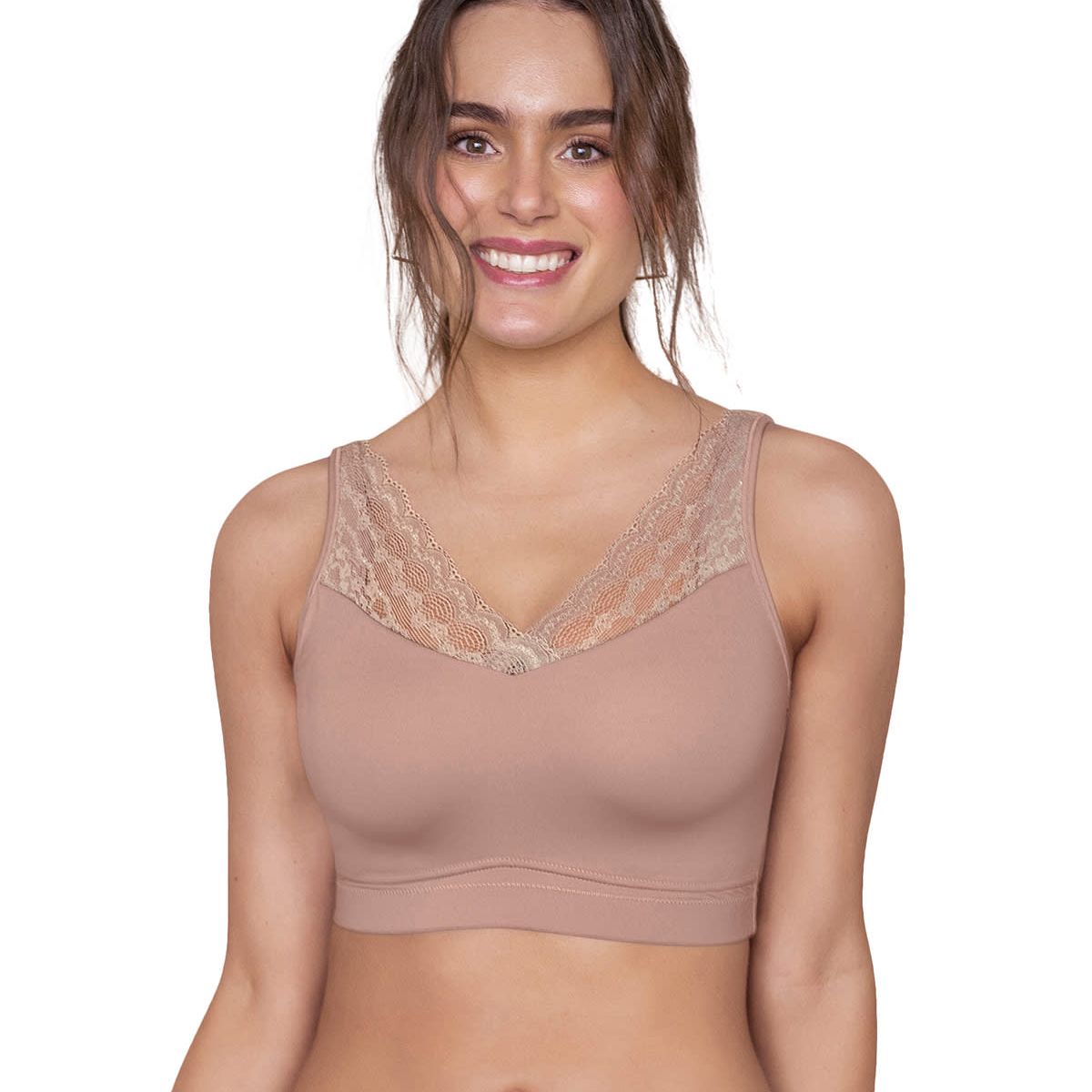 LEONISA - Sostén 91004N Mastectomía Rosado