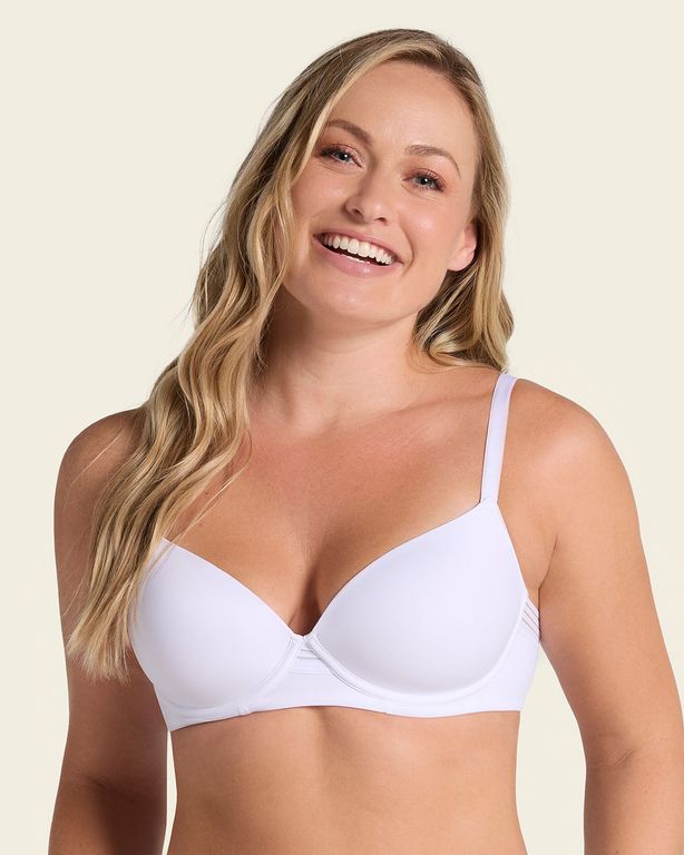 Sosten con arco Natural Look 091081 Blanco 38B