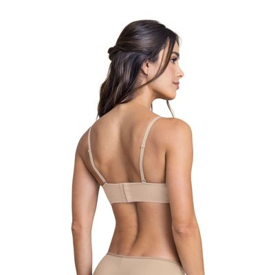 Imagen 2 del producto Sostén con realce incorporado y arco 71344 Cafe Claro