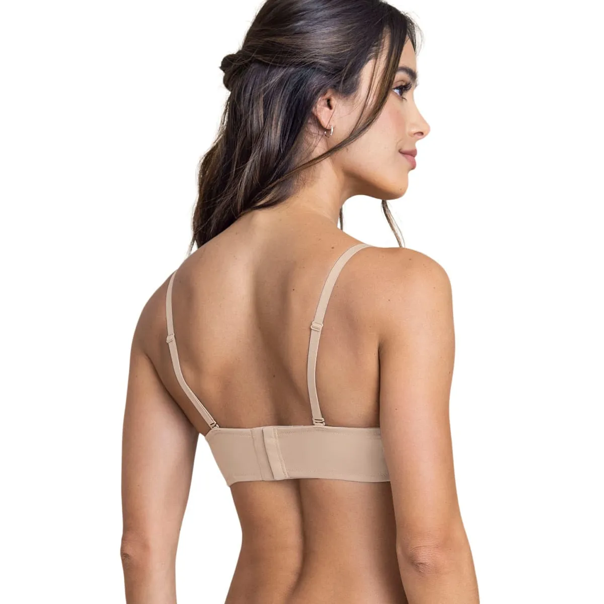 LEONISA - Sostén con realce incorporado y arco 71344 Cafe Claro