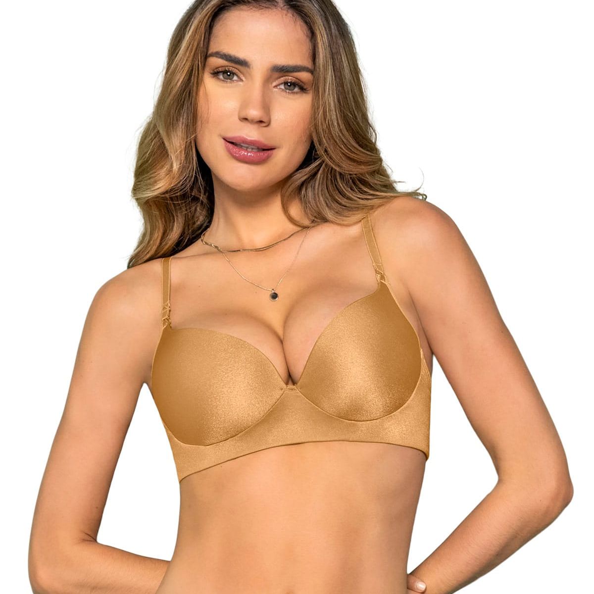 LEONISA - Sostén SÚPER PUSH UP 011979 Dorado