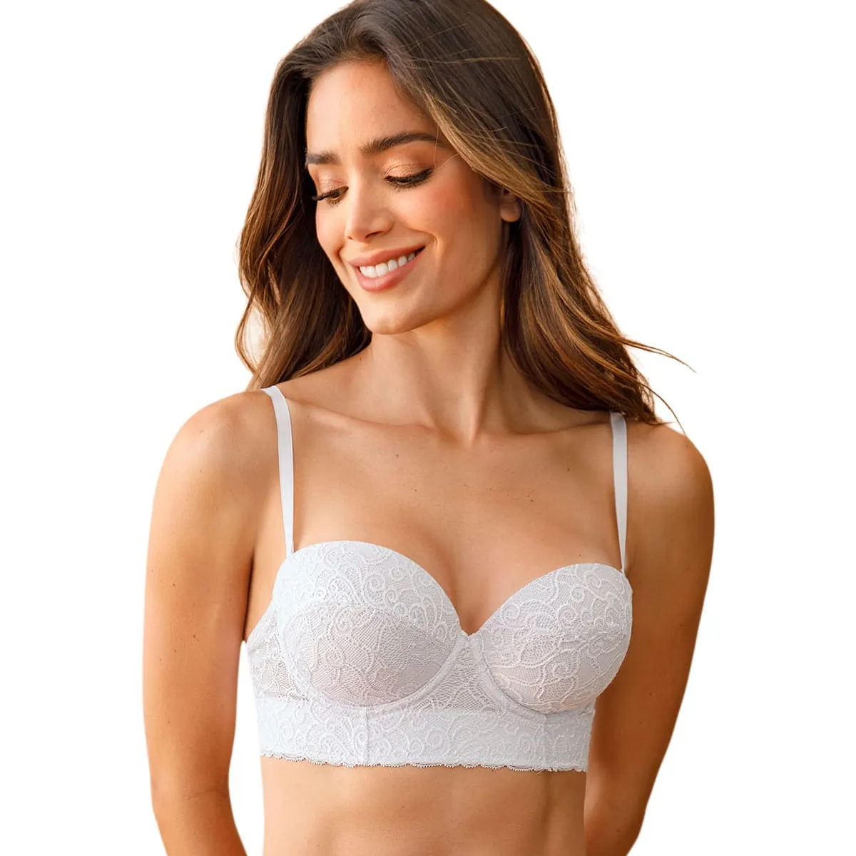 LEONISA - Sostén 71330 Realce Medio Blanco