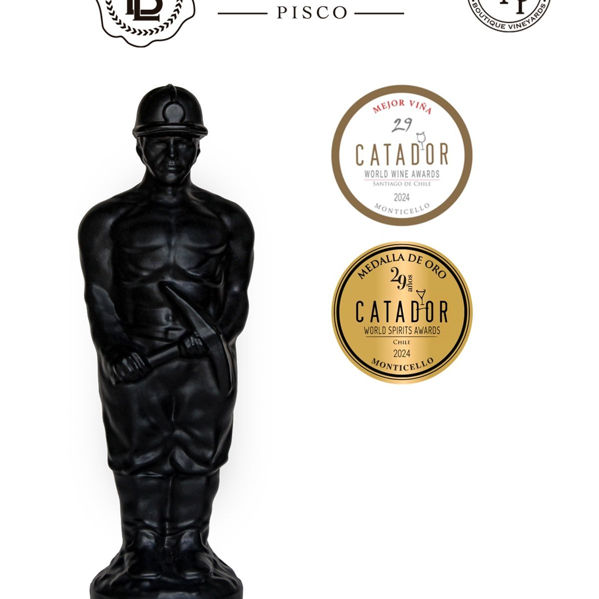 BOU - Gran Pisco Pirquinero 50º Alc. 750 ml