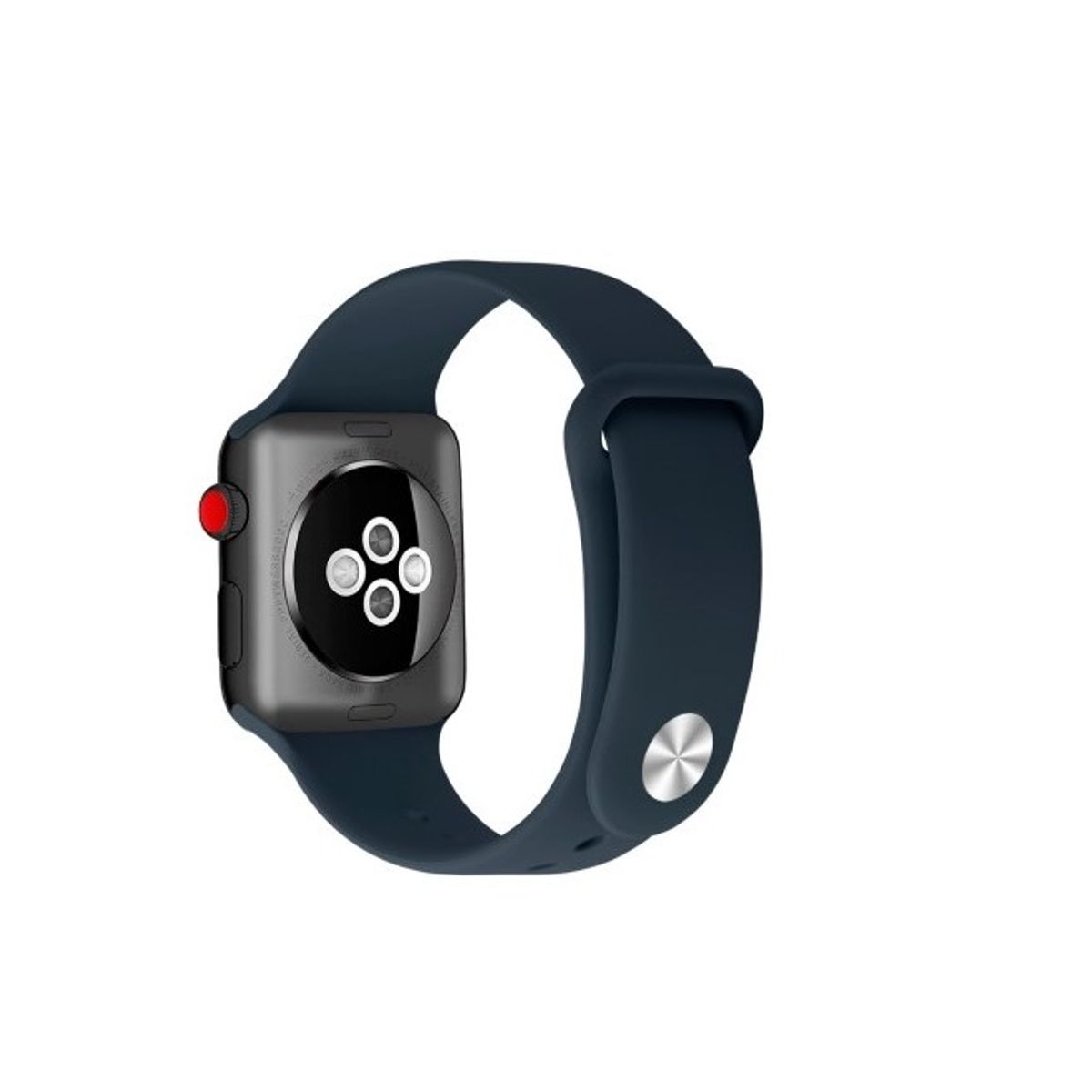 GENERICO - Correa Banda Boton Iwatch Applewatch Azul Noche 42-44-45MM