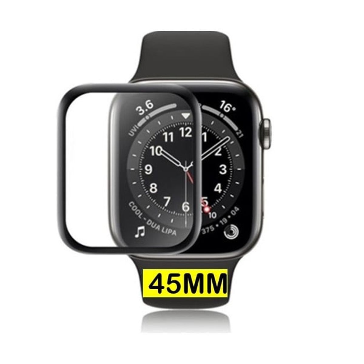 GENERICO - Lámina Mica De Hidrogel Iwatch Applewatch Serie 7 45mm