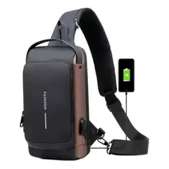 GENERICO - MOCHILA ANTI-ROBO USB IMPERMEABLE