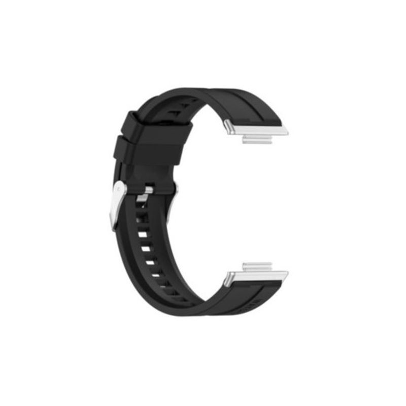 GENERICO - Correa Banda Silicona Compatible con Huawei Watch Fit 2 Gris