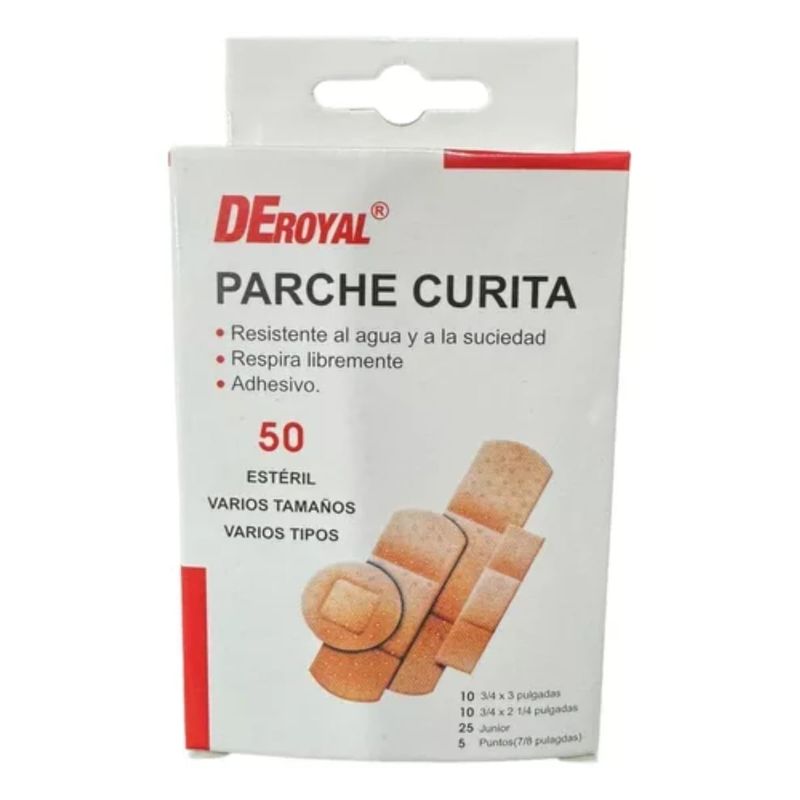 OEM - Pack De 6 X 50 Parches Curitas Adhesivas.-