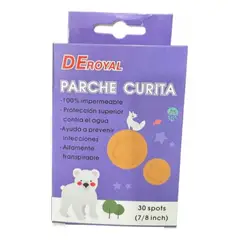 OEM - Pack 06 De 30 Parches Curitas Redondo 78inch