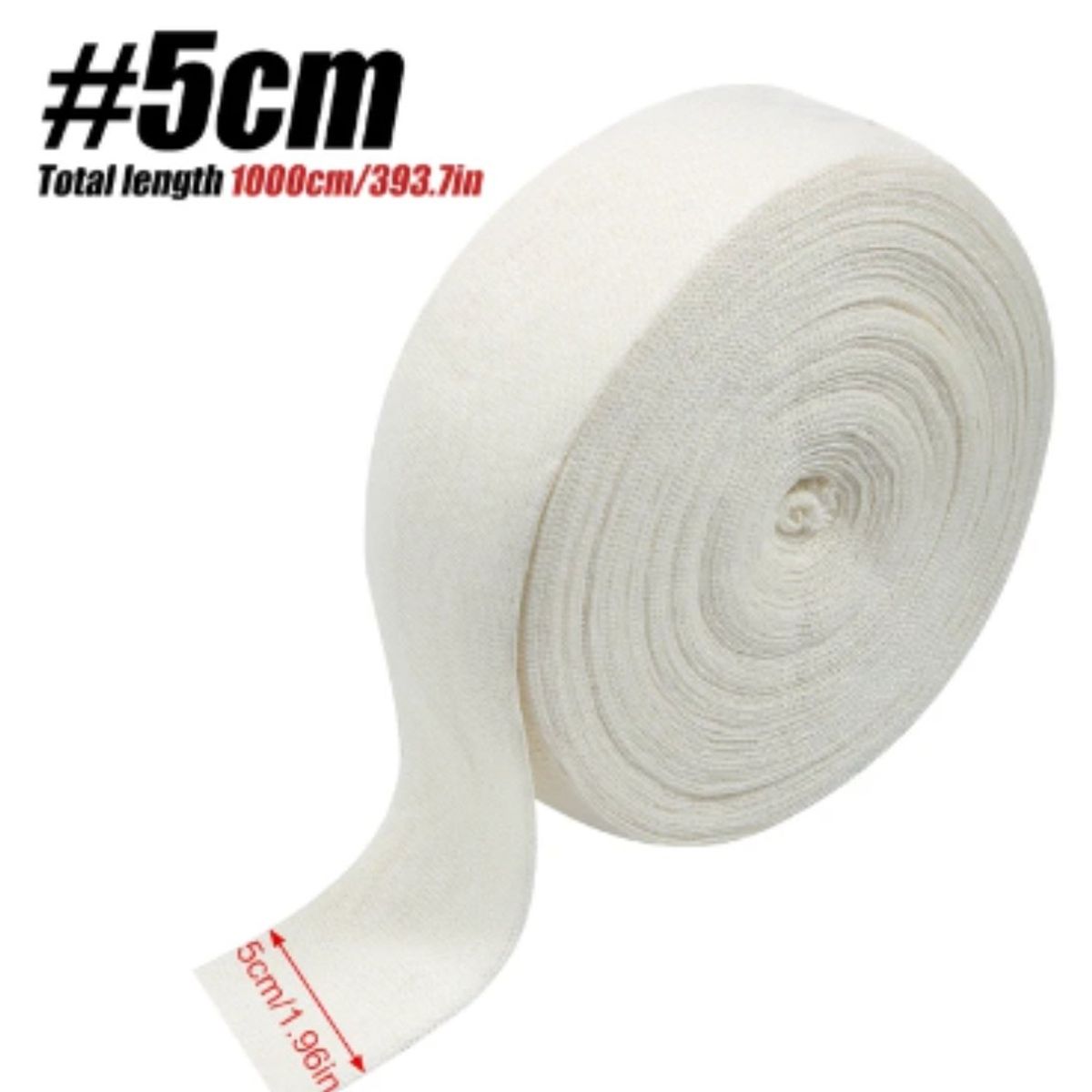 OEM - Rollo 10 Metros de Vendaje Tubular 5 cm de Ancho