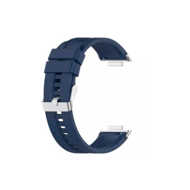 GENERICO - Correa Silicona Compatible con Huawei Watch Fit 2 Azul Marin