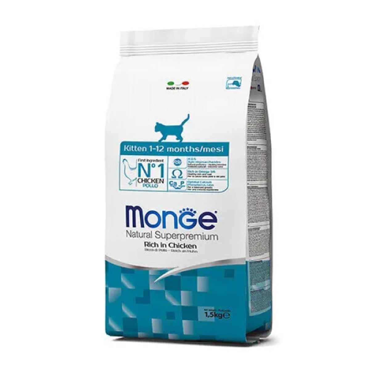 MONGE - Alimento Monge Kitten Chicken Para Gato,1.5kg