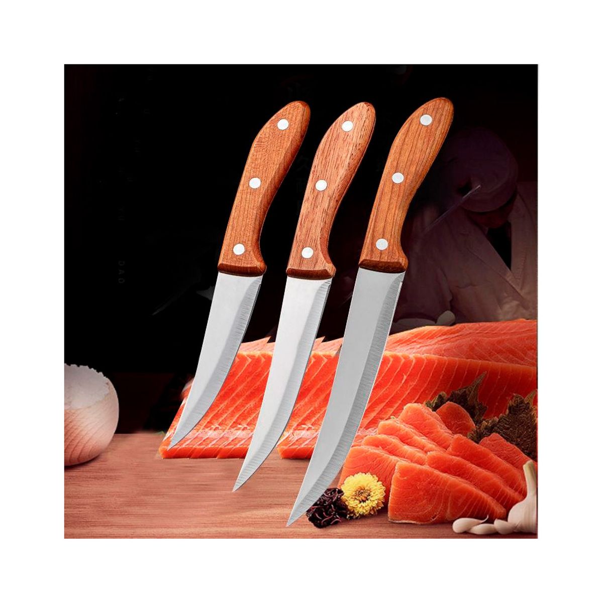 GENERICO - Cuchillo Deshuesar Acero Inoxidable  Para Tu Cocina