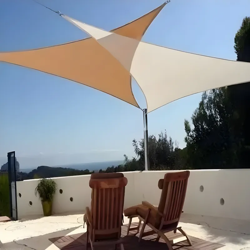 UNIVERSAL - TOLDO VELA 3.5X3.5x3.5 METROS POLIESTER PROTECCION UV 50