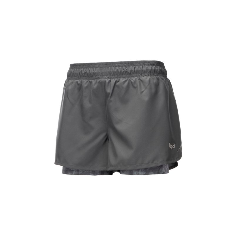 LIPPI - Short Mujer Go For It Shorts Azul Grisaceo Lippi