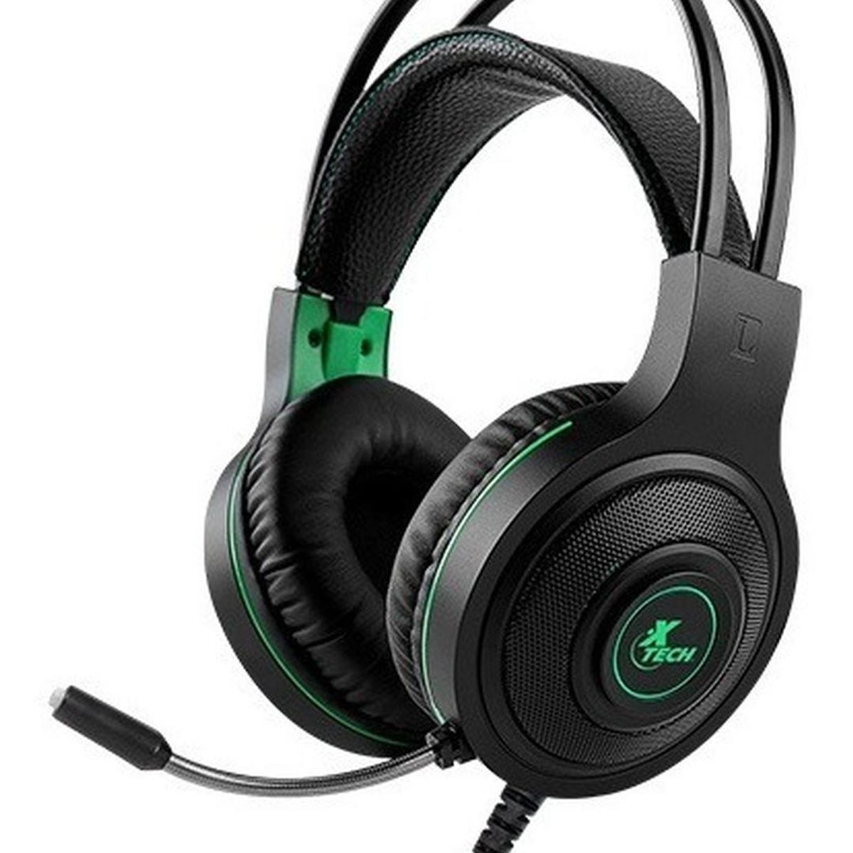 XTECH - Audífono Gamer Led Vol/mic Comp Consolas Xtech Xth-560 Negro