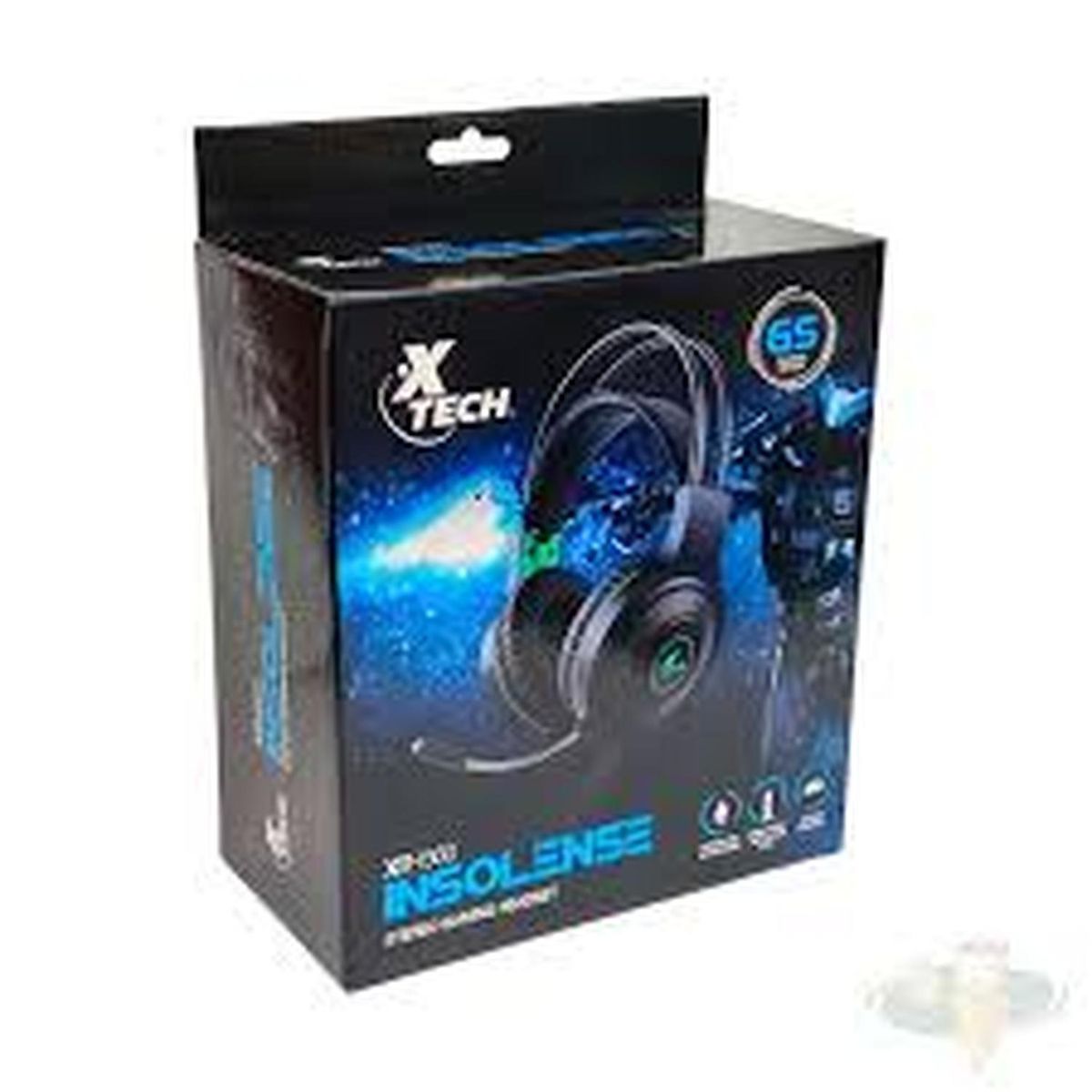 XTECH - Audífono Gamer Led Vol/mic Comp Consolas Xtech Xth-560 Negro