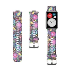GENERICO - Correa De Camuflaje Compatible con Huawei Watch Fit Pavorrea