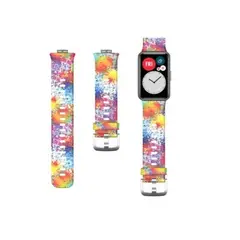 GENERICO - Correa De Camuflaje Compatible con Huawei Watch Fit Grafiti