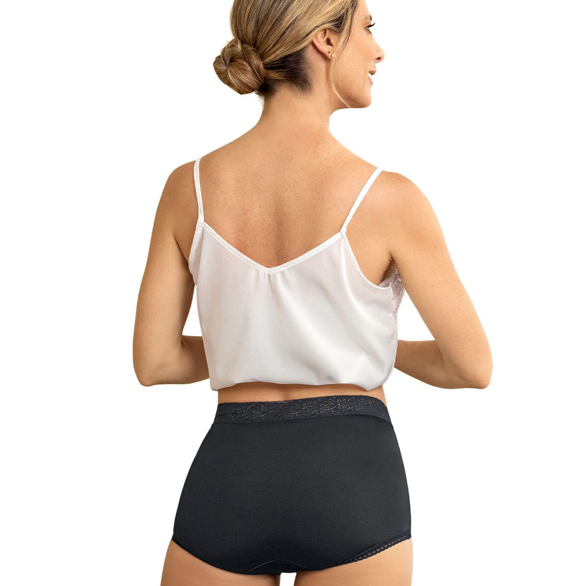 LEONISA - Pack x 3 calzones clásicos con toques de encaje 118X3 Salmón