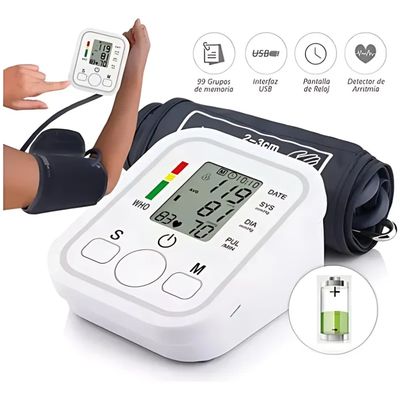Imagen 2 del producto Tensiómetro Maquina Medidor Toma Presión Arterial Digital