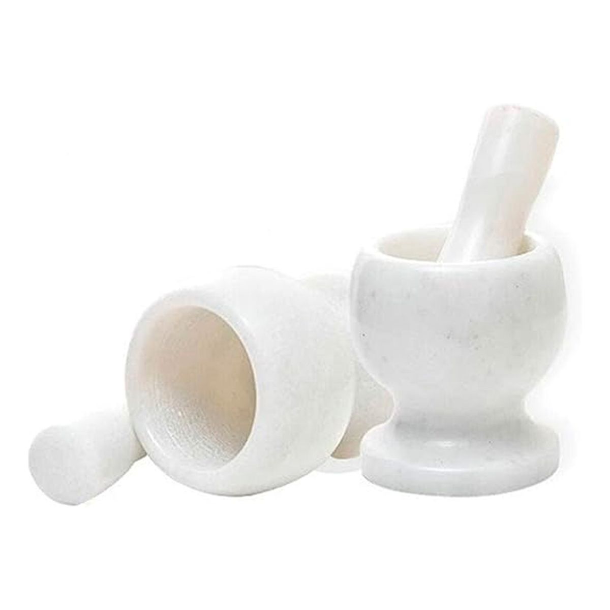 Mortero Mármol Para Tu Cocina Triturador de ajo y Consimentos, marca GENERICO - Foto Principal