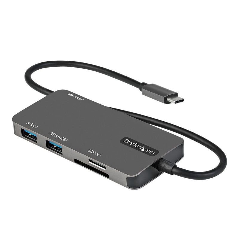 STARTECH - Adaptador Startech Hub USB-C a HDMI/SD/MicroSD/USB-A(2) 6 Puertos