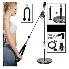 MUNDO MAGIA - Home Triceps Pulley Set Tricep Rope Accessories