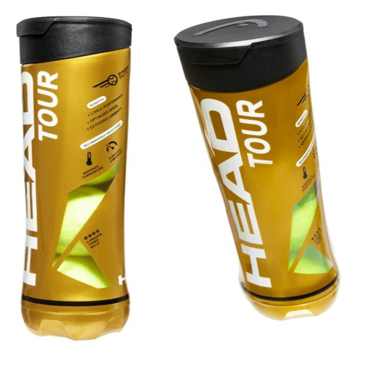 HEAD - Pelotas de Tenis Head 4B