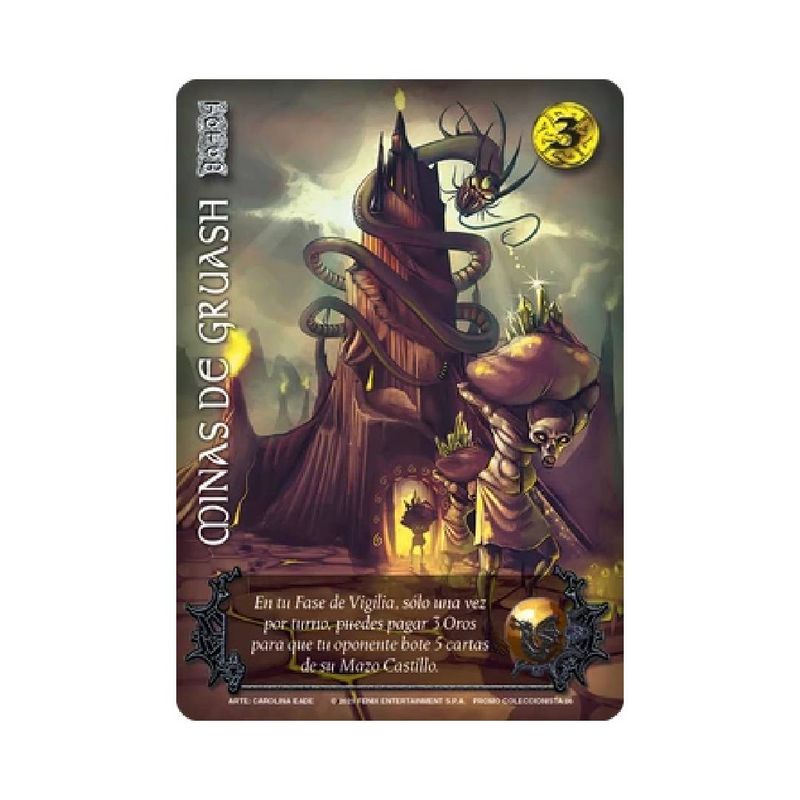 MITOS Y LEYENDAS - Carta Promo Minas de Gruash Primer Bloque Myl