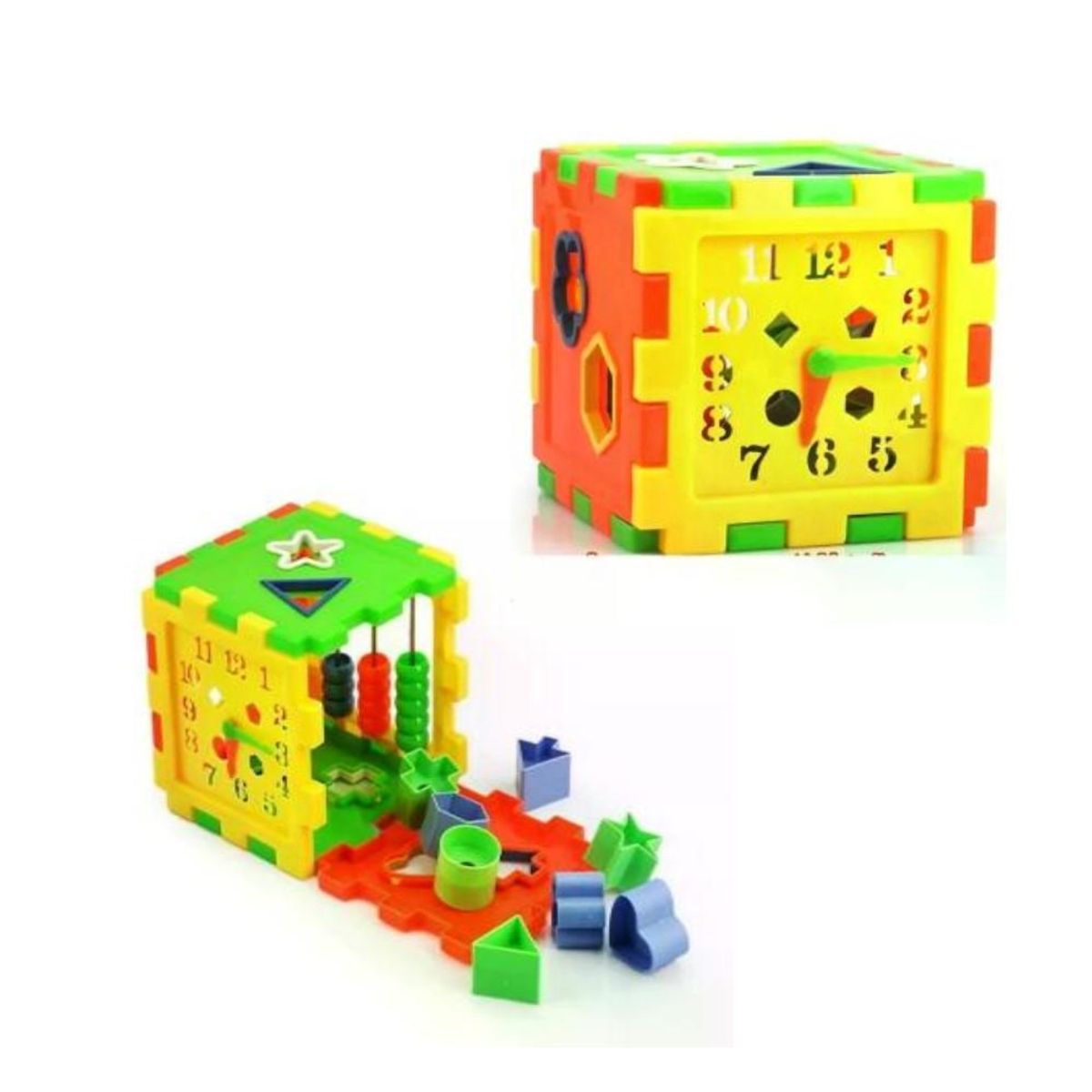ARTIDIX - Cubo didáctico educativo colores FIGURAS ENCAJE