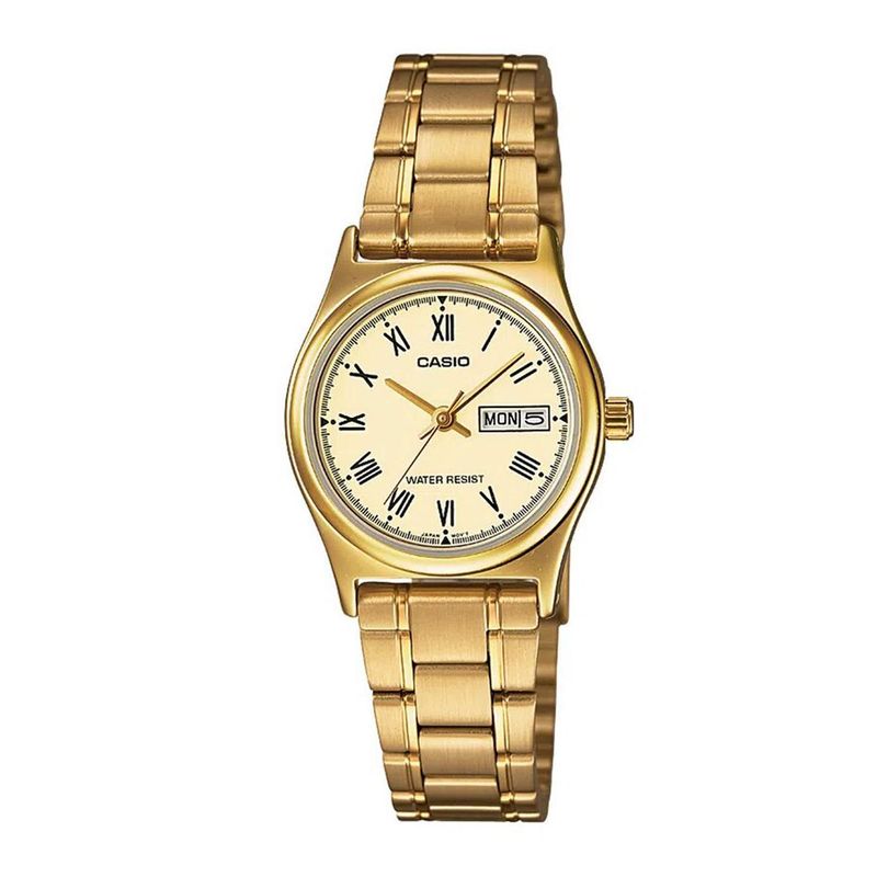 CASIO - Reloj CASIO LTP-V006G-9BUDF Acero Mujer Dorado