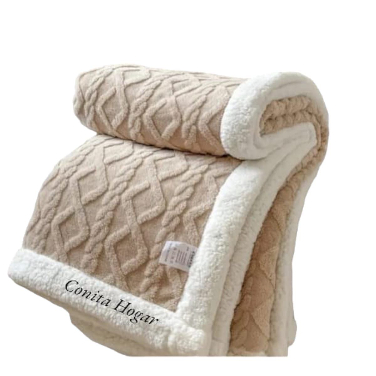 GENERICO - Frazada de Plush Plaza y Media