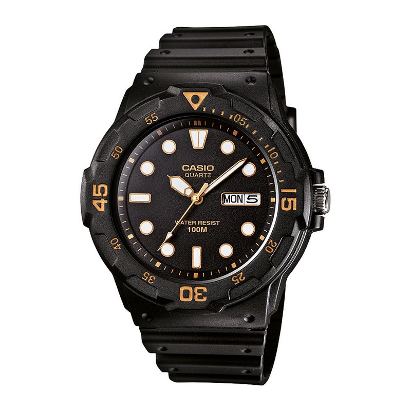 CASIO - Reloj CASIO MRW-200H-1EVDF Resina Hombre Negro
