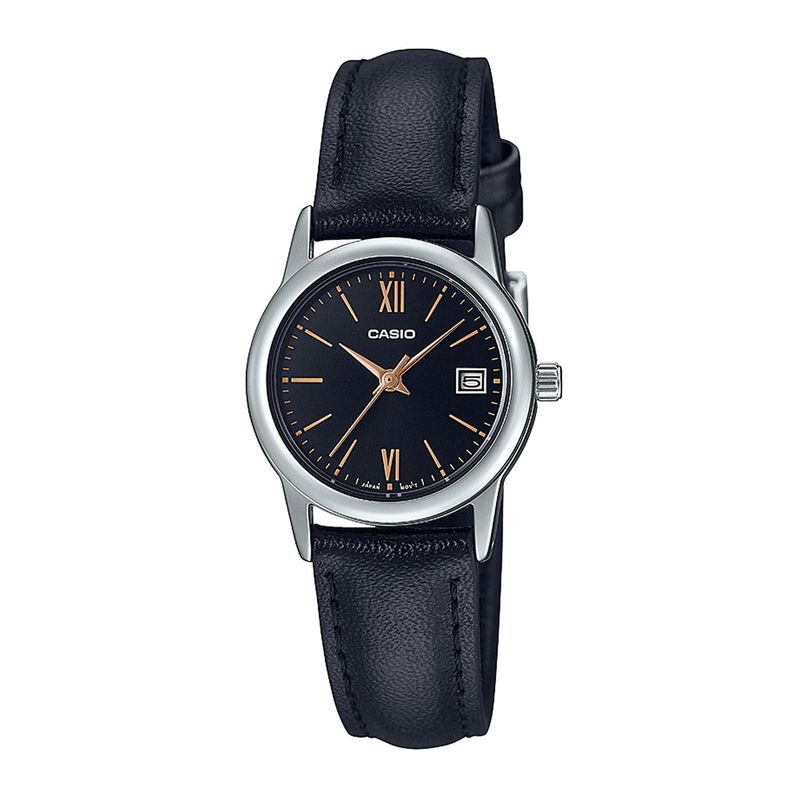 CASIO - Reloj CASIO LTP-V002L-1B3UDF Acero Mujer Plateado