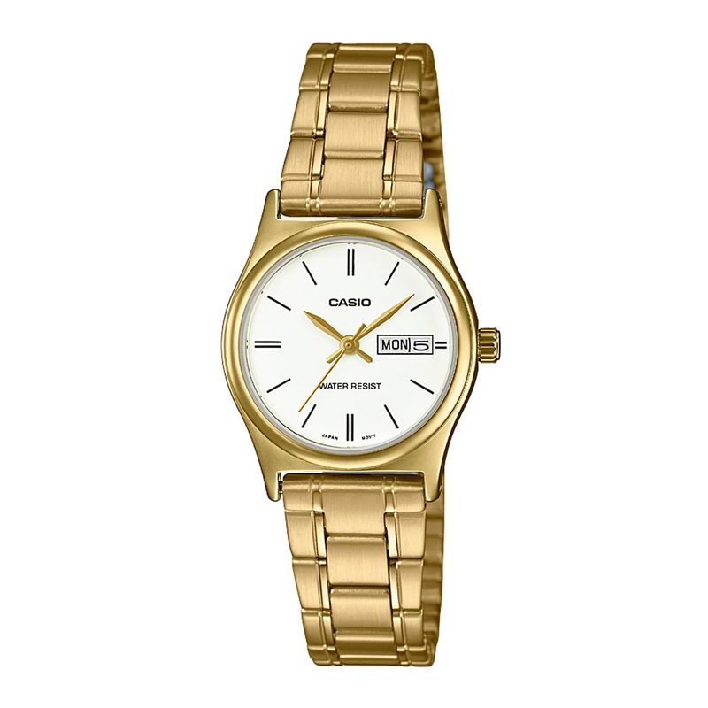 CASIO - Reloj CASIO LTP-V006G-7BUDF Acero Mujer Dorado