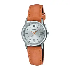 CASIO - Reloj LTP-V002L-7B3UDF Acero Mujer Plateado