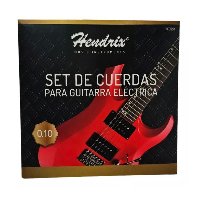 HENDRIX - Set De Cuerdas Para Guitarra Eléctrica Espesor 010 - SC