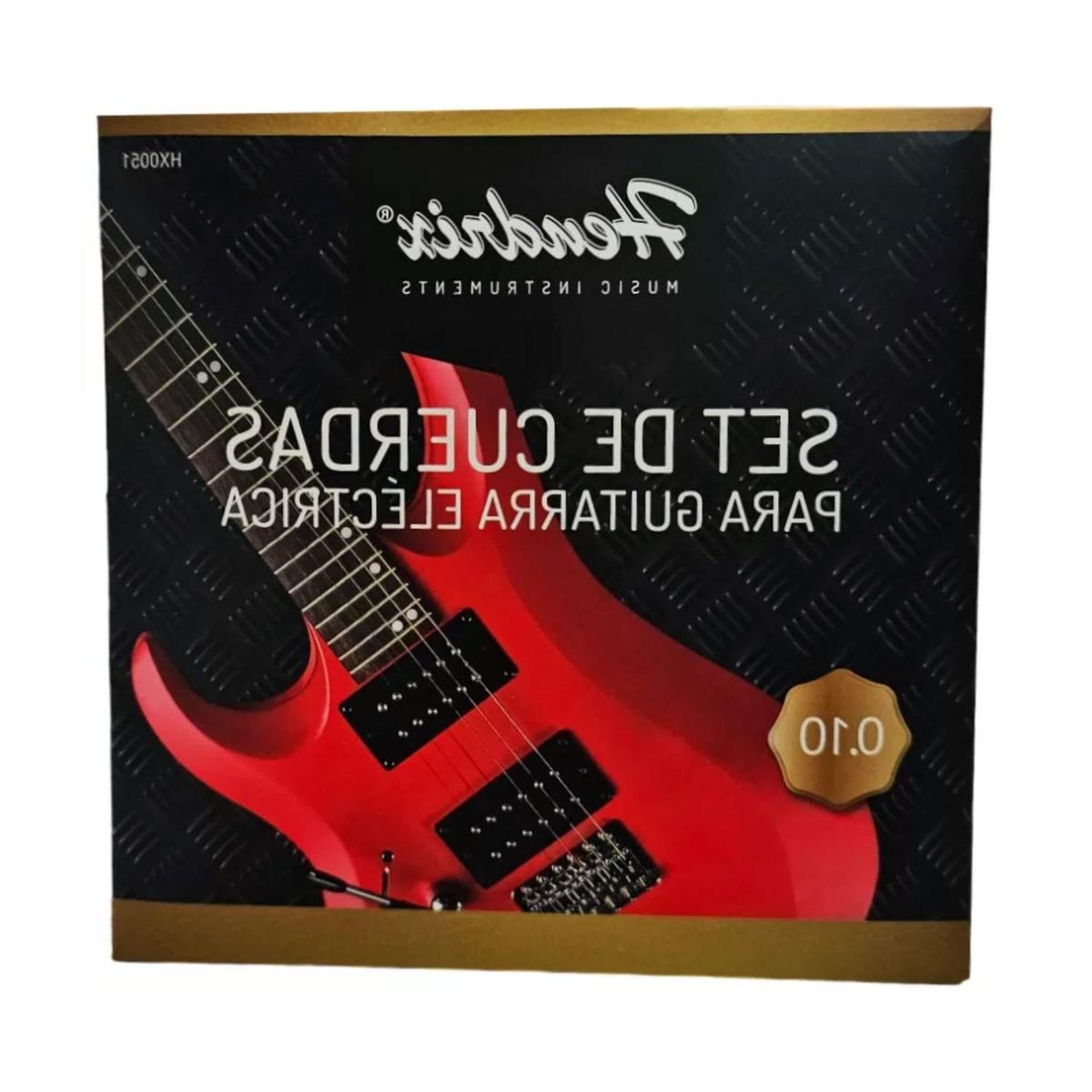 HENDRIX - Set De Cuerdas Para Guitarra Eléctrica Espesor 010 - SC