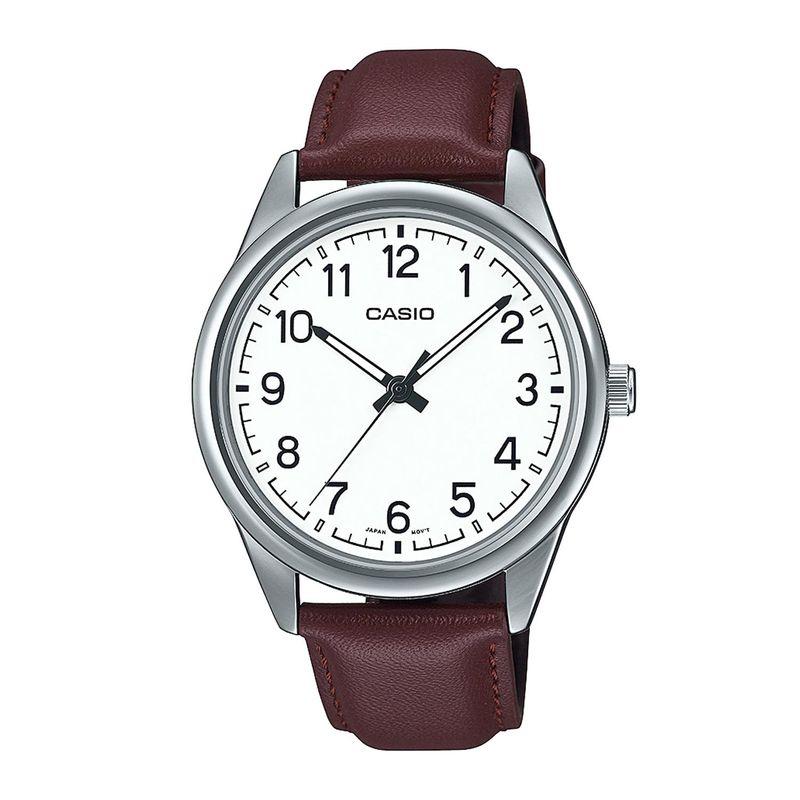 CASIO - Reloj CASIO MTP-V005L-7B4UDF Acero Hombre Plateado