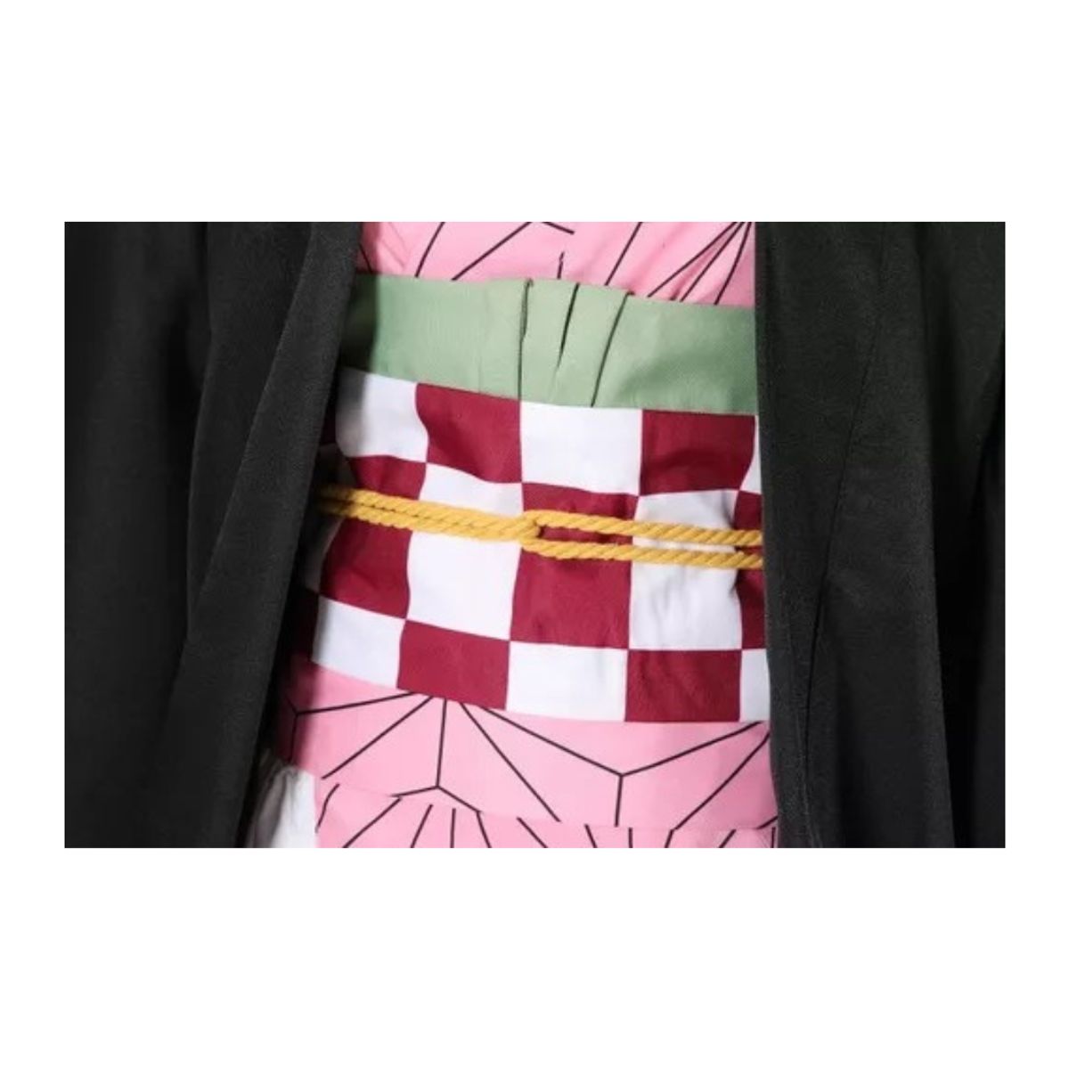 GENERICO - Disfraz Nezuko Kimetsu No Yaiba Cosplay Anime Niña Talla 150