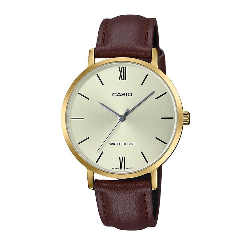 CASIO - Reloj CASIO LTP-VT01GL-9BUDF Acero Mujer Dorado