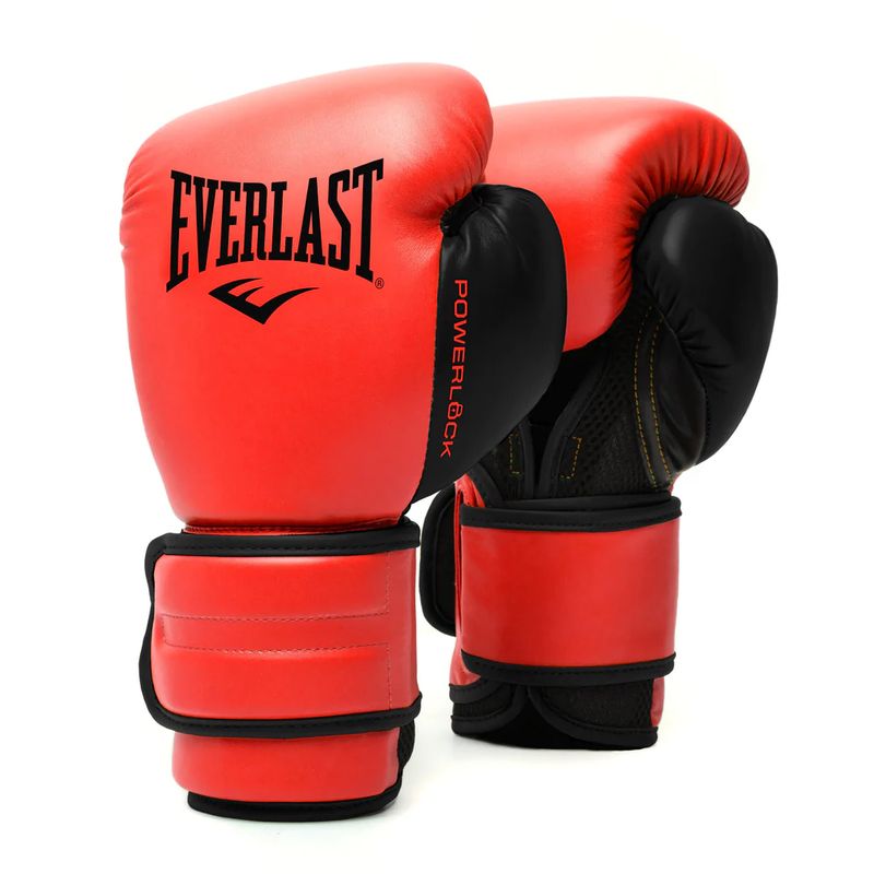 EVERLAST - Guantes De Boxeo EVERLAST Powerlock 2 Tr Hook & Loop Rojo