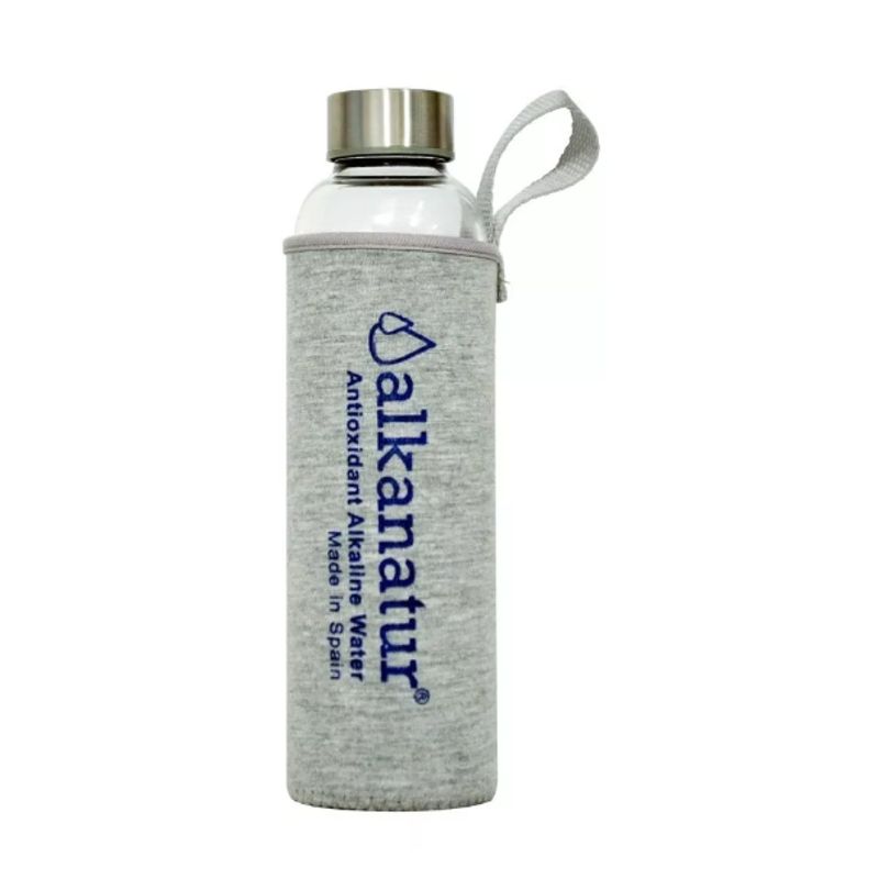 ALKANATUR - Botella De Cristal Borosilicato Alkanatur